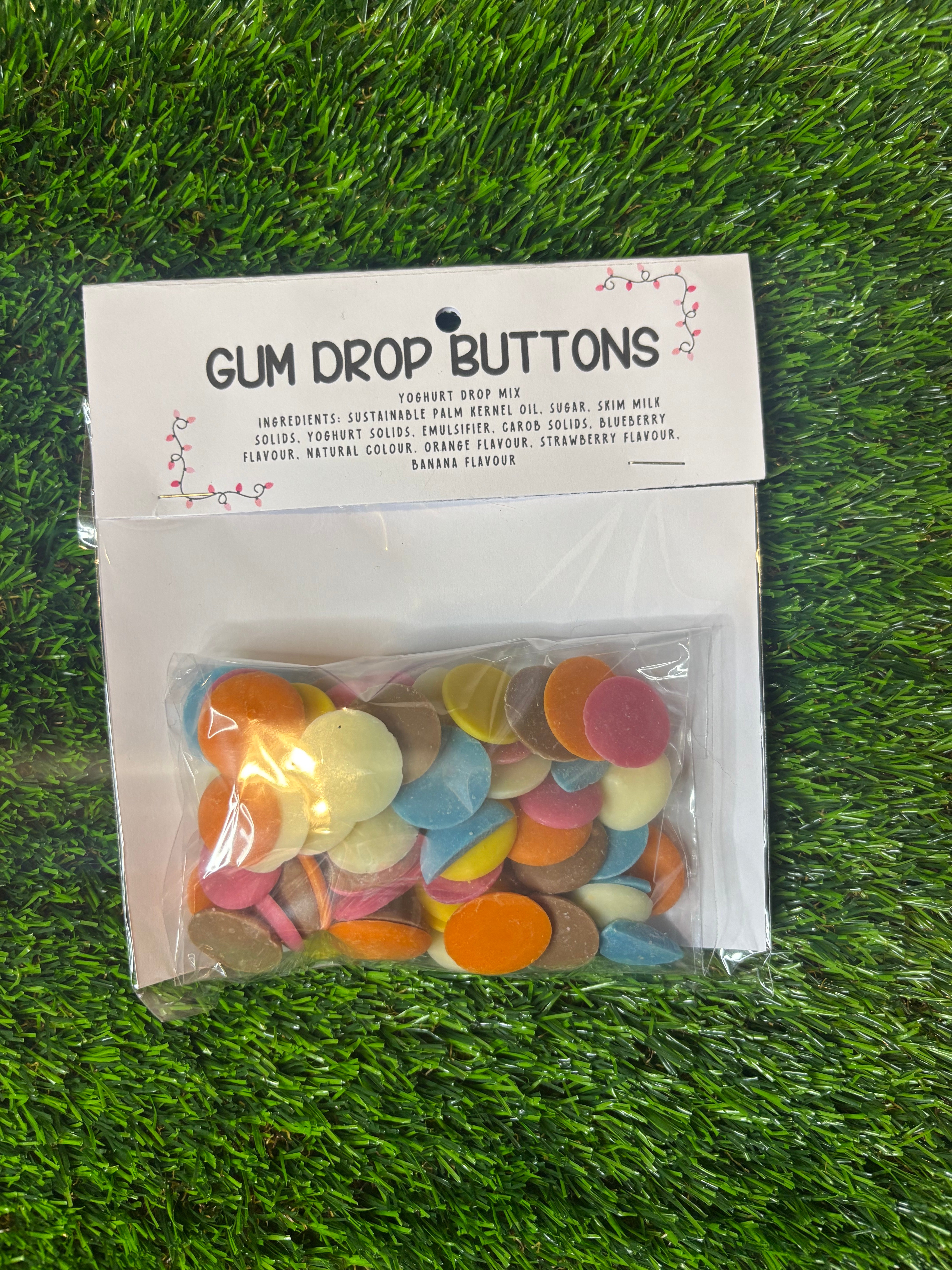 Dumb Drop Button Gumdrop Buttons - Pet Treats | Lucee Designs