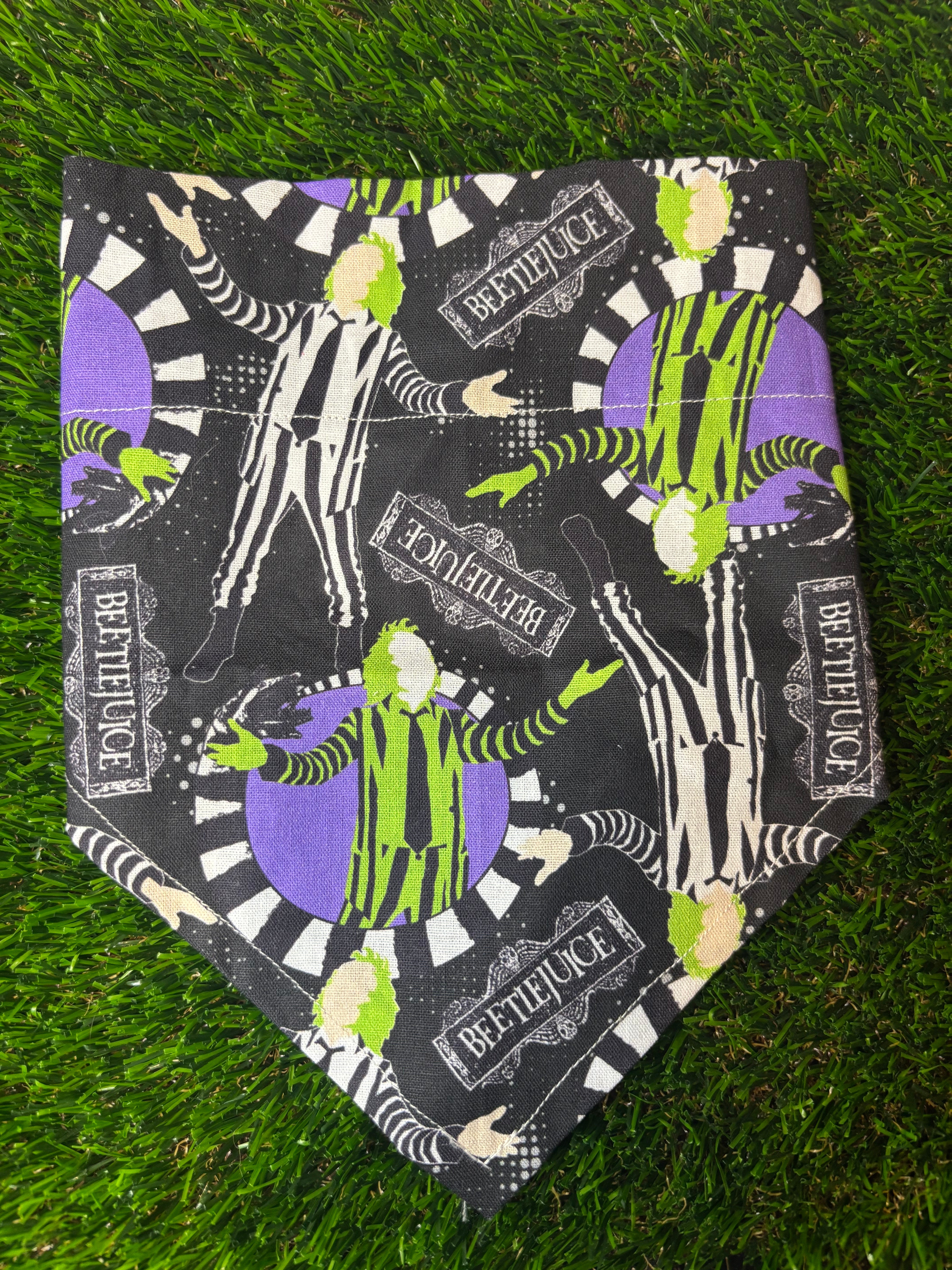 Lucee Designs Beetlejuice.... Beetlejuice.... Beeee | Bandana | Lucee Designs